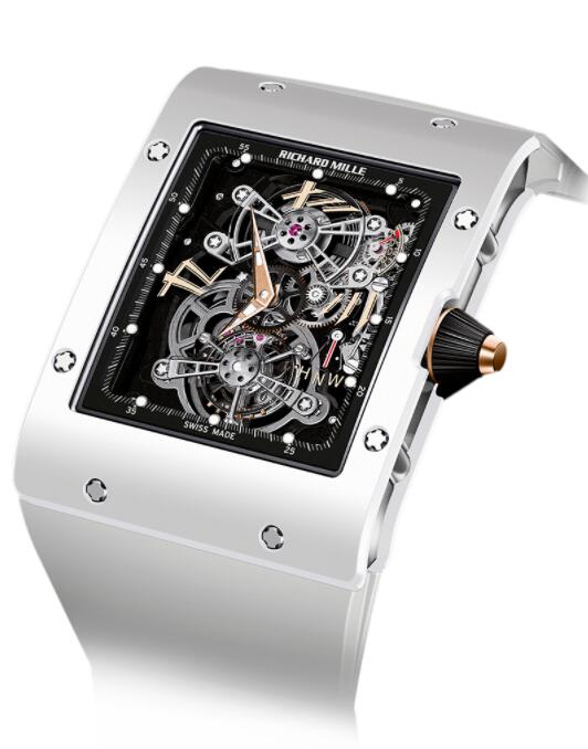 Replica Richard Mille RM 017 white ceramic Watch